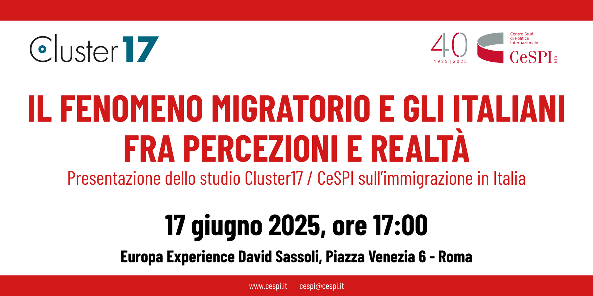 Il fenomeno migratorio e gli italiani fra percezioni e realtà 
